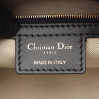 Dior D-vibe Bow Sling Bag Oblique 2-Way Navy Canvas Leather — view 4