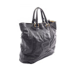 Prada Tote Soft Calf 2-Way Black Leather — view 2