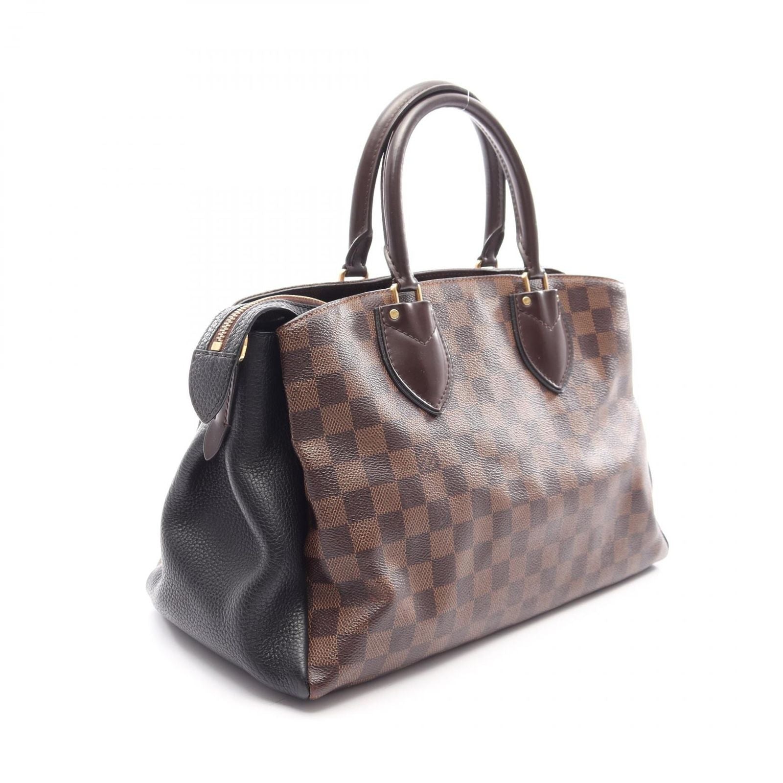 Louis Vuitton Handbag Normandy Damier Ebene Noir 2-Way Canvas Leather — view 2
