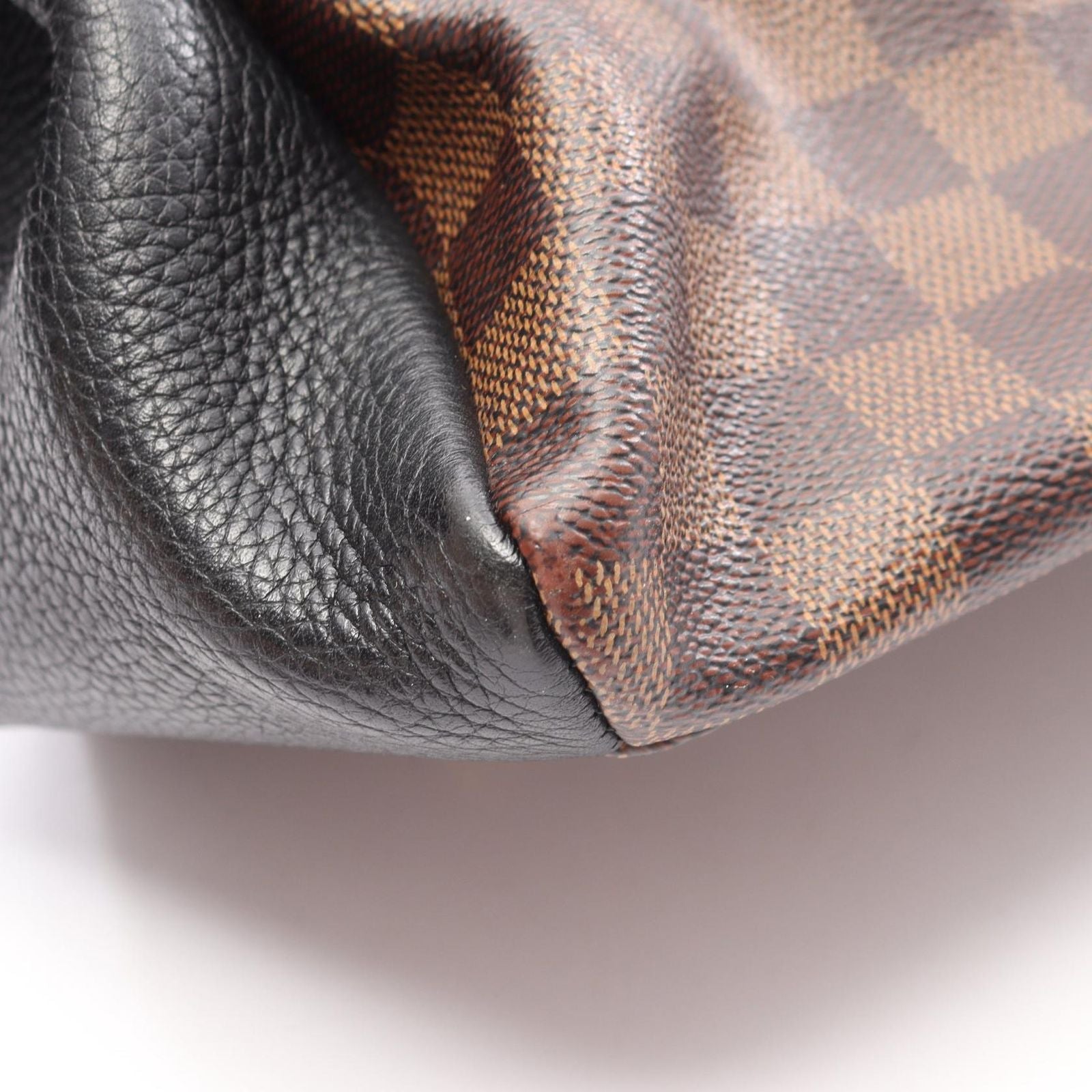 Louis Vuitton Handbag Normandy Damier Ebene Noir 2-Way Canvas Leather — view 8