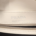 Prada Handbag Diagram 2-Way White Leather Chain — view 4