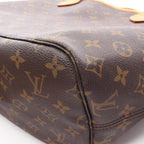 Louis Vuitton Tote Neverfull MM Monogram Canvas Leather — view 8