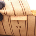 Louis Vuitton Tote Neverfull MM Monogram Canvas Leather — view 5
