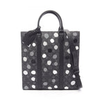 Louis Vuitton Tote Bag Yayoi Kusama 2-Way Canvas Leather LV Yk Sac Plat