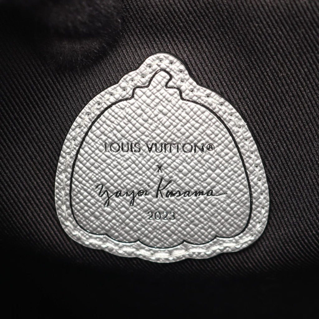 Louis Vuitton Tote Yayoi Kusama 2-Way Canvas Leather LV Yk Sac Plat — view 4