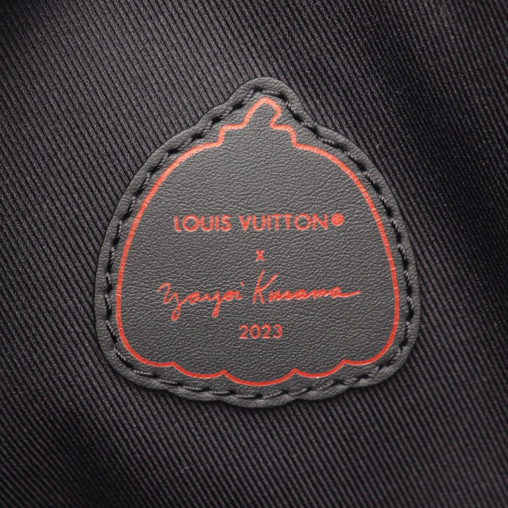 Louis Vuitton Boston Bag LV YK Lockit 2-Way Noir Red Leather — view 4