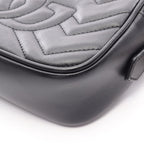 Gucci Shoulder Bag GG Marmont Quilted Black Leather — view 5