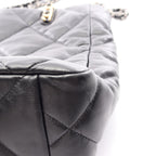 Chanel Shoulder Bag 19 Black Lambskin 19 Quilted Chain — view 8