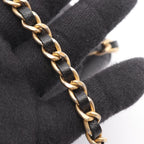 Chanel Shoulder Bag Quilted Egyptian Charm Black Lambskin Chain Wallet — view 8