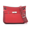 Hermes Shoulder Bag Gipsiere 28 Rouge Casac Ash le Jucasack Ash Leather