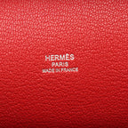Hermes Shoulder Bag Gipsiere 28 Rouge Casac Ash le Jucasack Ash Leather — view 4