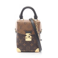 Louis Vuitton Handbag Camera Box 2-Way Canvas Leather