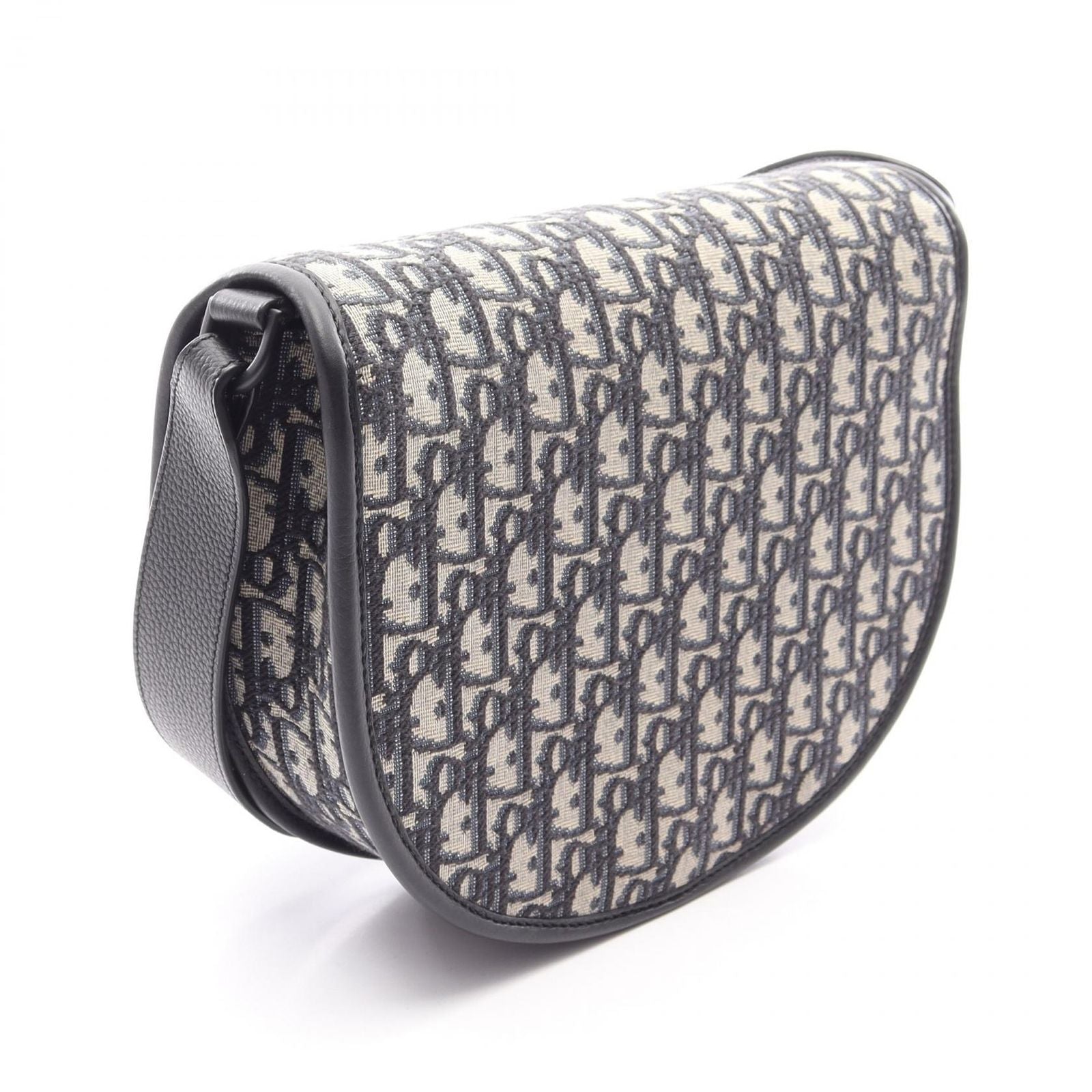 Dior Shoulder Bag Gallop Navy Canvas Leather — view 2
