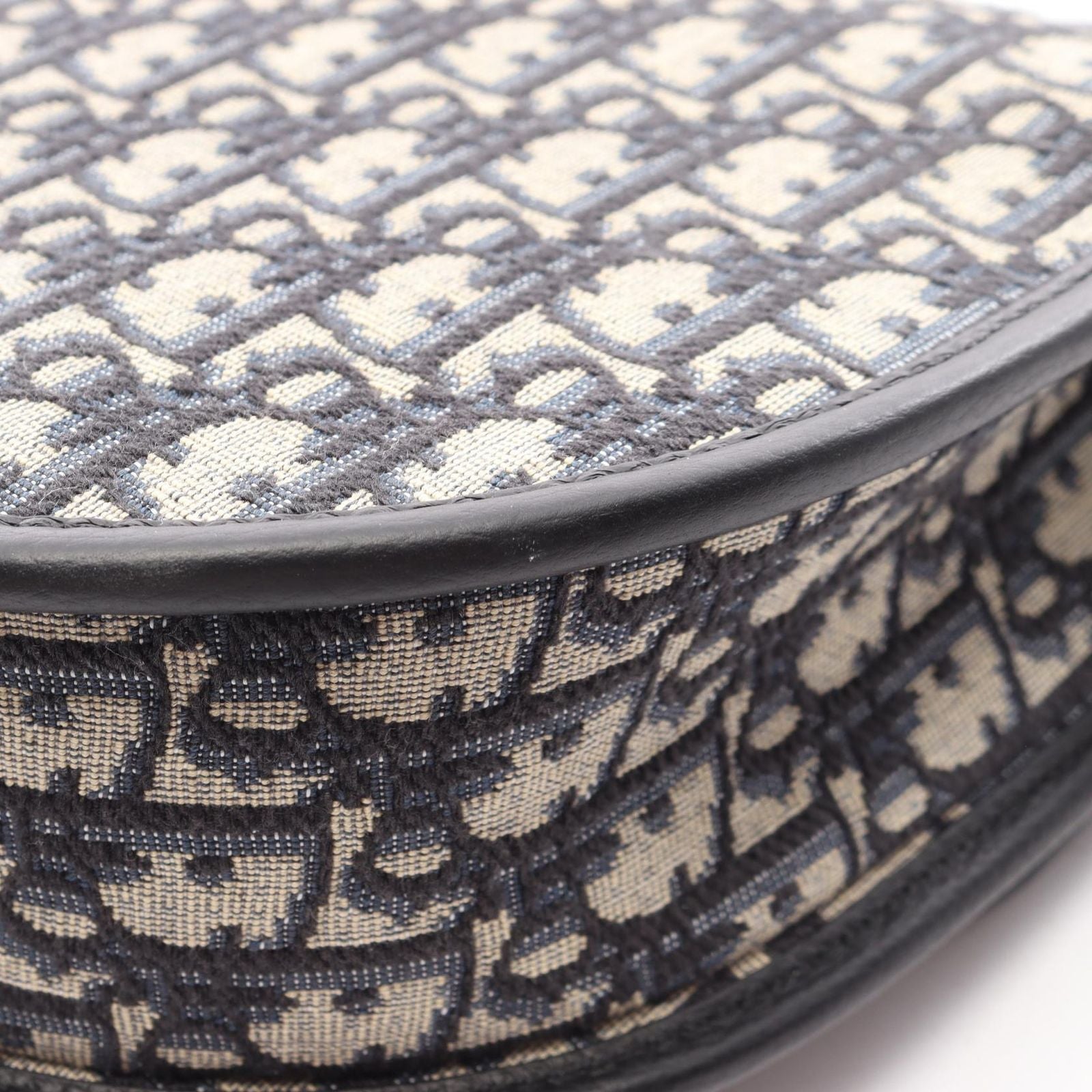 Dior Shoulder Bag Gallop Navy Canvas Leather — view 6