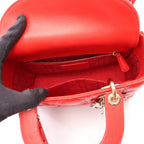 Dior Handbag Lady Dior MY Abcdior Lady Dior Smo Cannage 2-Way — view 3