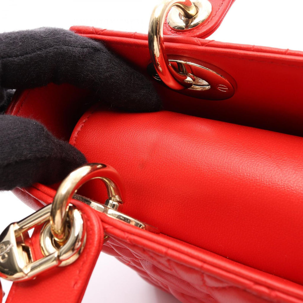 Dior Handbag Lady Dior MY Abcdior Lady Dior Smo Cannage 2-Way — view 5