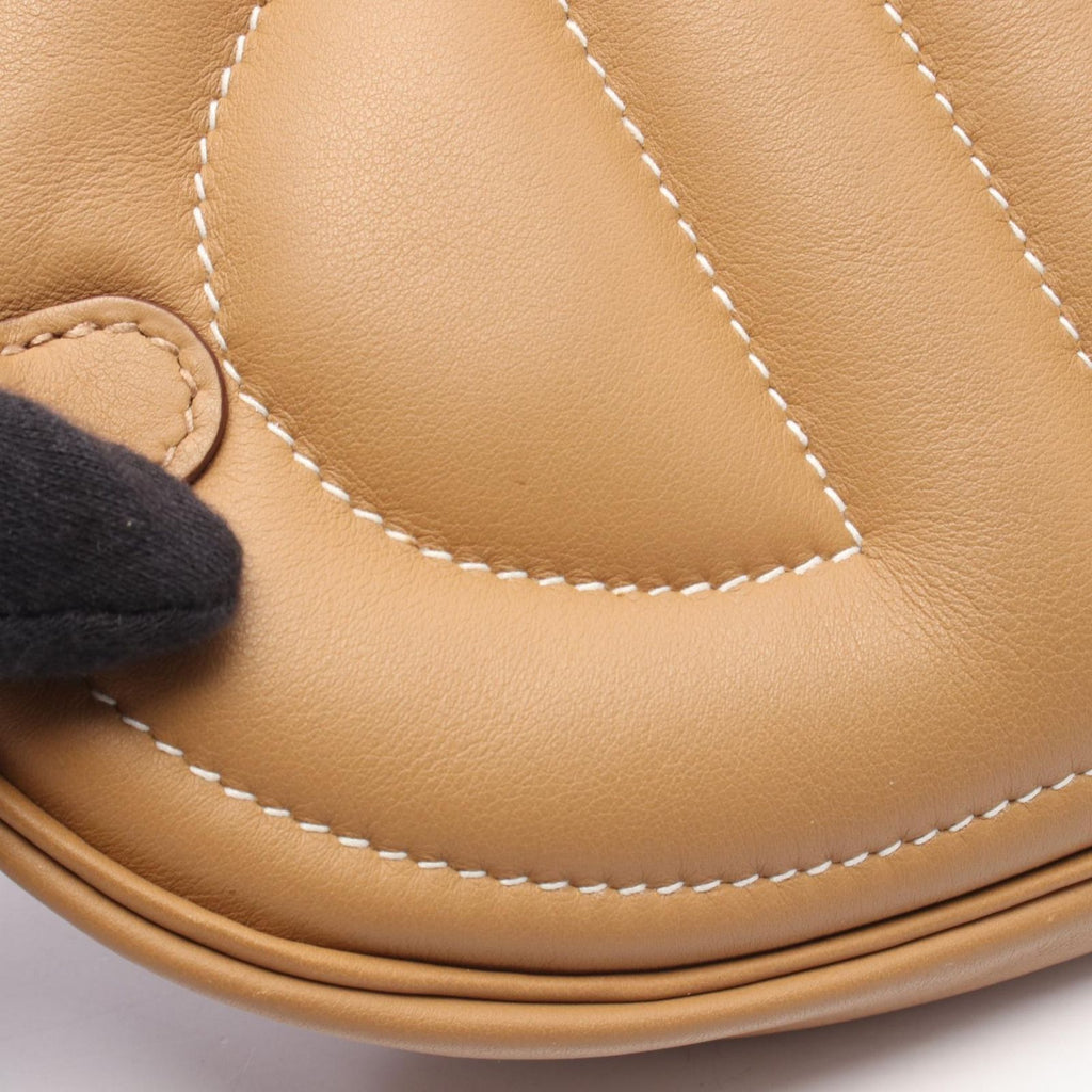 Hermes Waist Bag in the Loop Verso Sesame Leather in — view 7