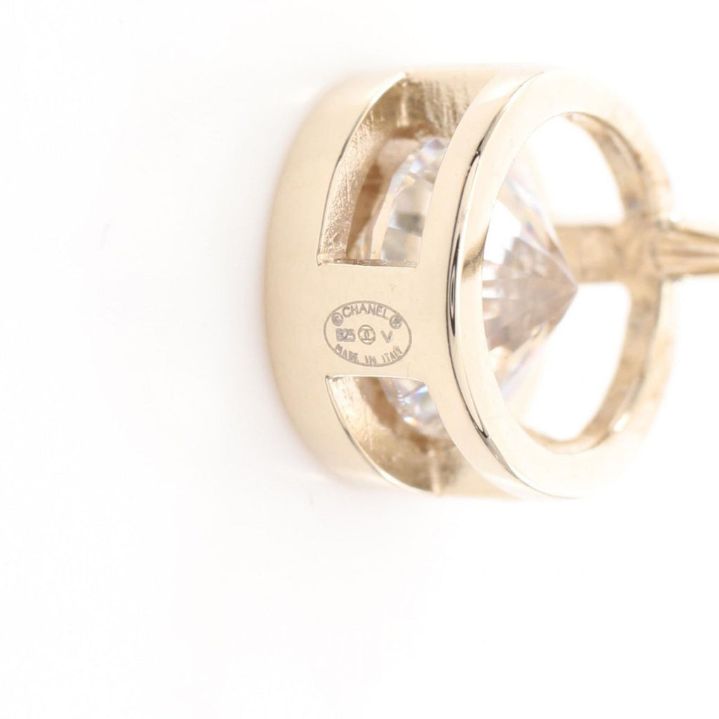 Chanel Earrings CC Logo — view 3