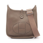 Hermes Shoulder Bag Evelyne 3 Trois PM Etoupe Leather