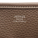 Hermes Shoulder Bag Evelyne 3 Trois PM Etoupe Leather — view 4