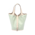 Hermes Handbag Picotin Lock PM Lucky Daisy Nata Vert Leather Calf