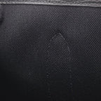 Hermes Tote Garden Party TPM Black Canvas Leather — view 8