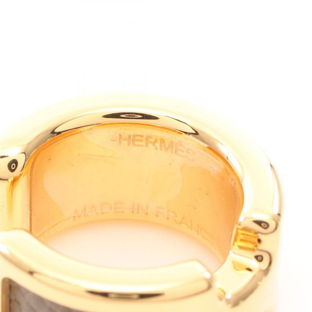 Hermes Earrings Olympe PM Leather — view 3