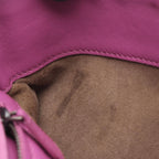 Bottega Veneta Shoulder Bag Intrecciato Bag Purple Leather — view 5