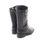 Chanel Boots CC Logo Engineer Leather — view 2