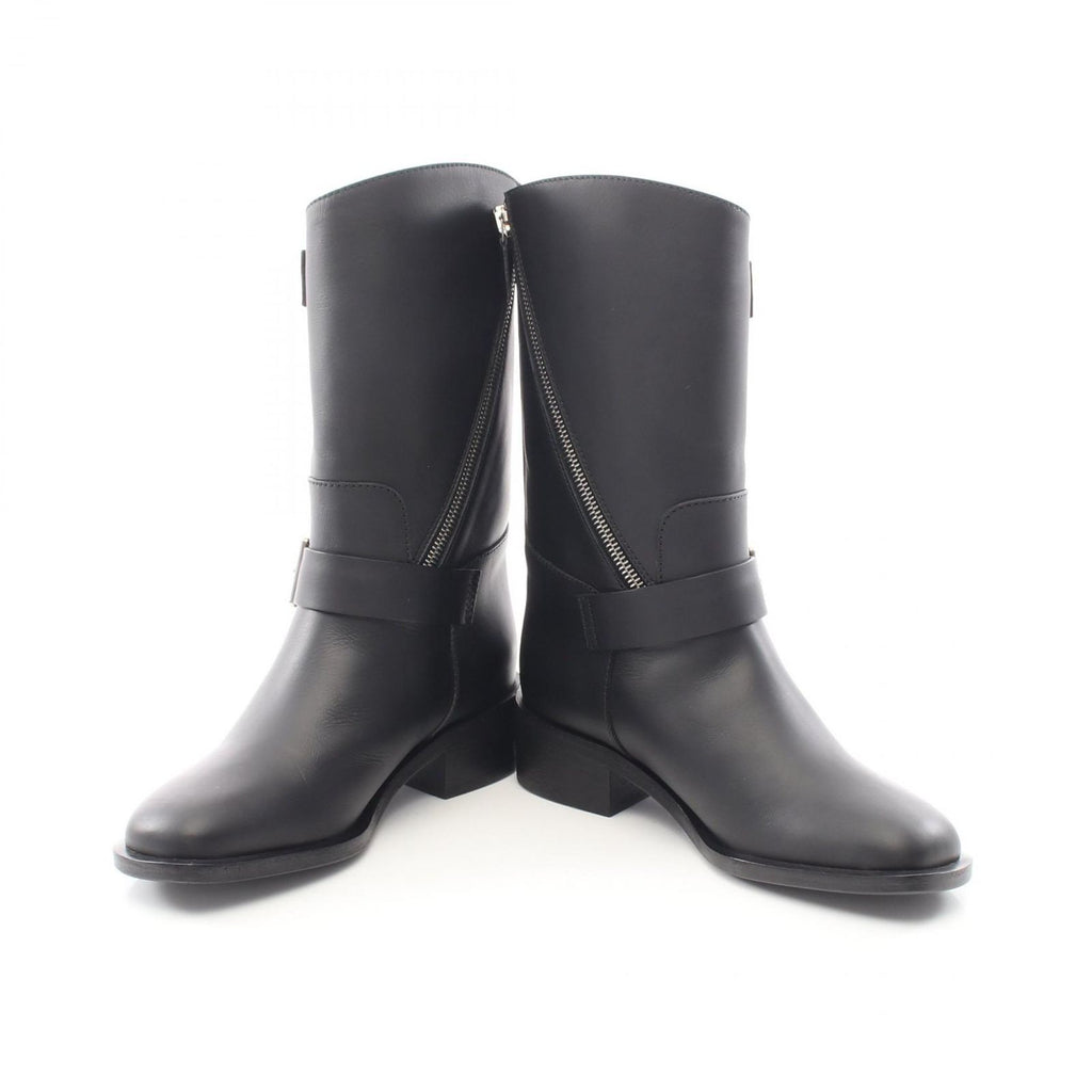 Chanel Boots CC Logo Engineer Leather — view 3