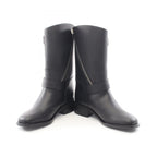 Chanel Boots CC Logo Engineer Leather — view 3