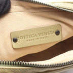 Bottega Veneta Shoulder Bag Intrecciato Light Green Leather — view 4