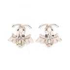 Chanel Earrings CC Logo Stainless Steel — view 2