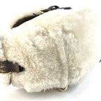 Louis Vuitton Sac Nano Teddy Backpack Shearling Cles Beige — view 7