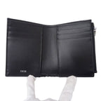 Dior Wallet Bifold Oblique Jacquard Black Mini Small — view 4