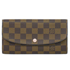 Louis Vuitton LV Portefeuille Emily Damier Ebene Wallet Brown