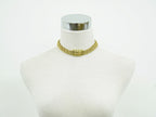 Chanel CC Logo Choker Necklace Gold Plated — view 8