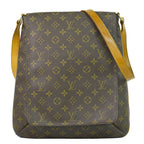 Louis Vuitton LV Musette Monogram Shoulder Bag Pochette Brown