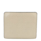 Loewe Bifold Wallet Anagram Leather Gray Ju Gold Compact Daily — view 2