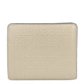 Loewe Bifold Wallet Anagram Leather Gray Ju Gold Compact Daily