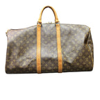 Louis Vuitton Keepall Bandouliere 55 Monogram Boston Bag Canvas — view 2