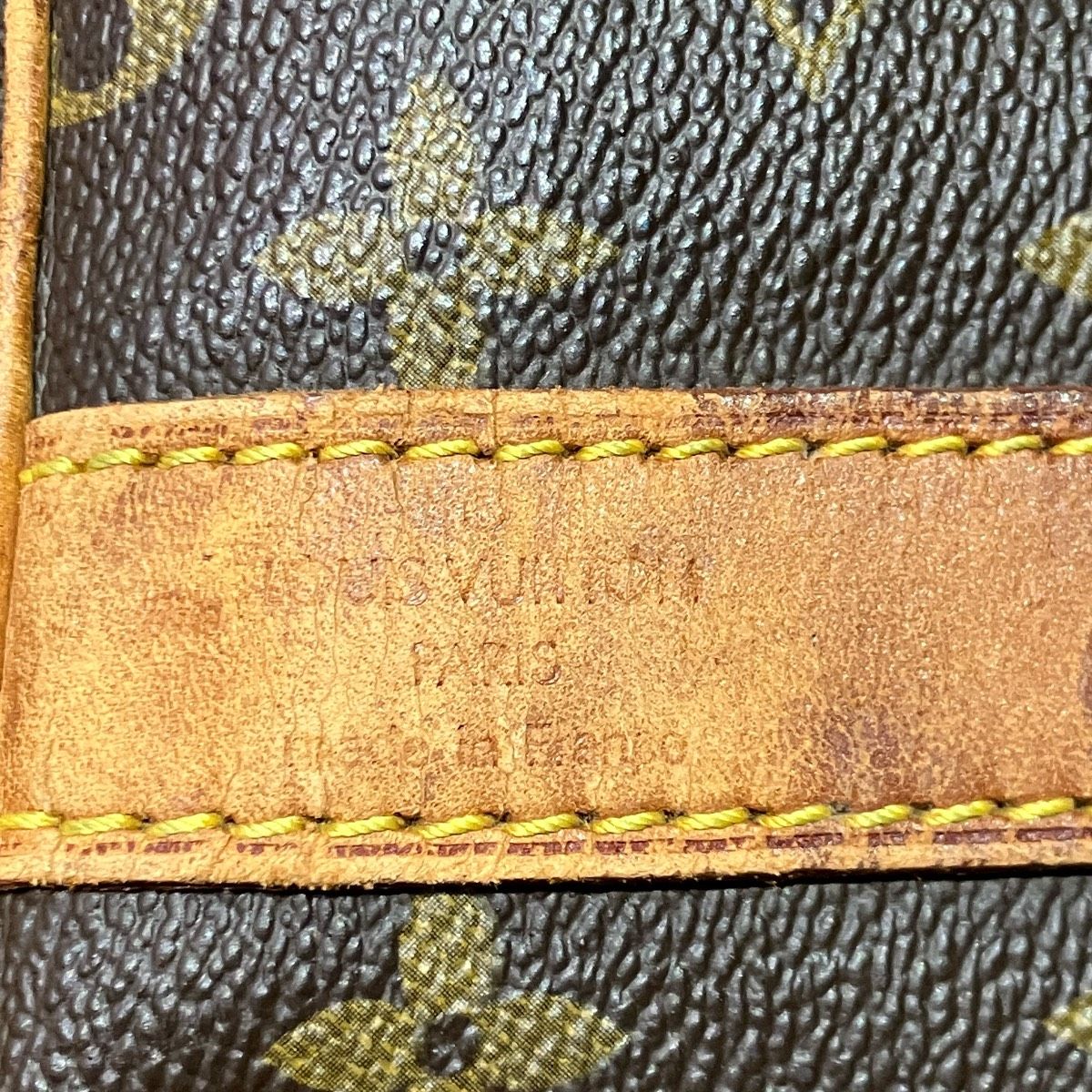 Louis Vuitton Keepall Bandouliere 55 Monogram Boston Bag Canvas — view 4