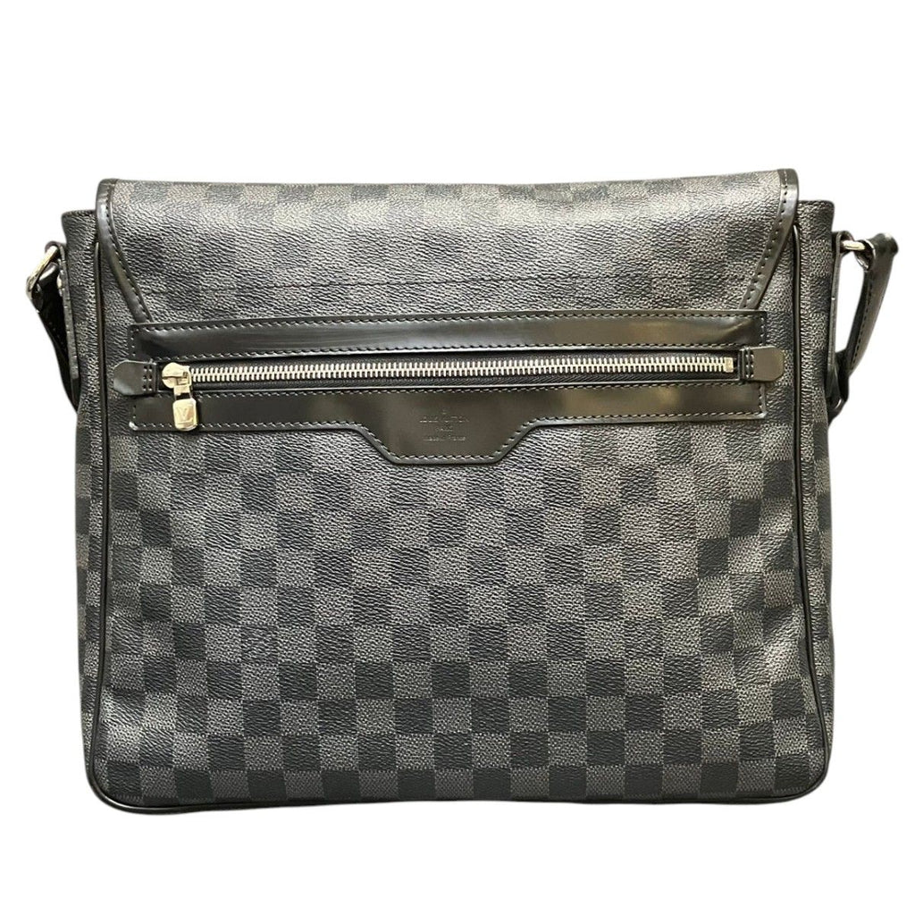 Louis Vuitton Daniel MM Damier Graphite Shoulder Bag Canvas — view 2
