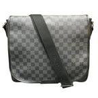 Louis Vuitton Daniel MM Damier Graphite Shoulder Bag Canvas