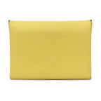 Hermes Calvi Duo Card Case Coin Epsom John Mango