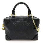 Louis Vuitton Petite Malle Souple Empreinte Shoulder Bag Noir — view 4
