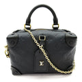 Louis Vuitton Petite Malle Souple Empreinte Shoulder Bag Noir