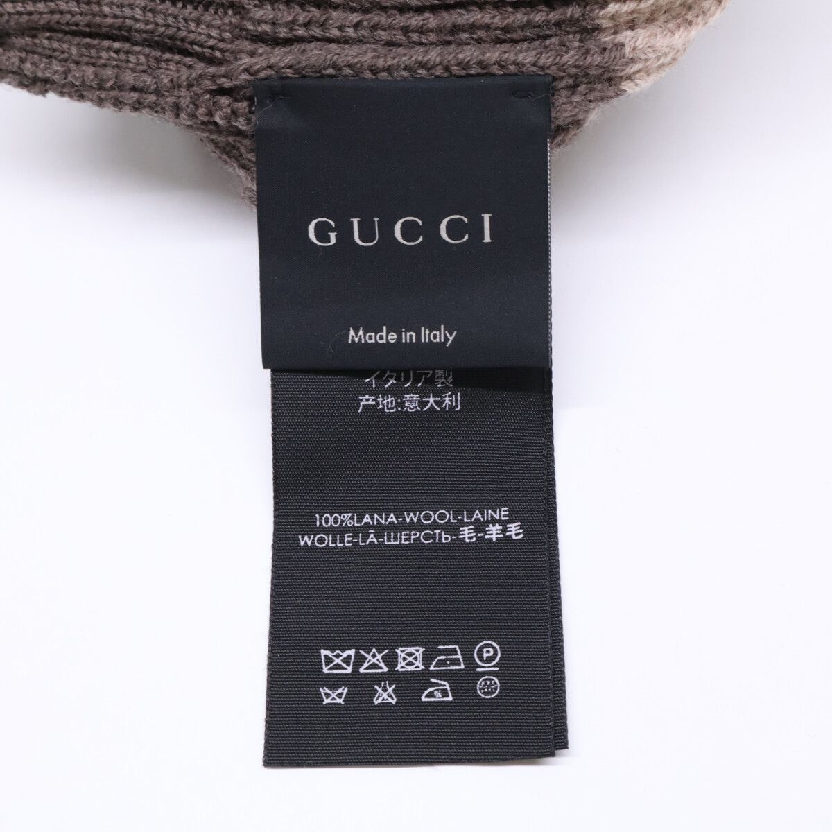 Gucci Wool Beanie Knit Hat 24 — view 5