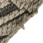 Louis Vuitton Scarf Echarpe Logo Mania Wool Silk Monogram Gray — view 6