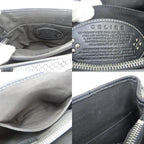 Celine Tote Macadam Gray Black Simple Daily — view 7